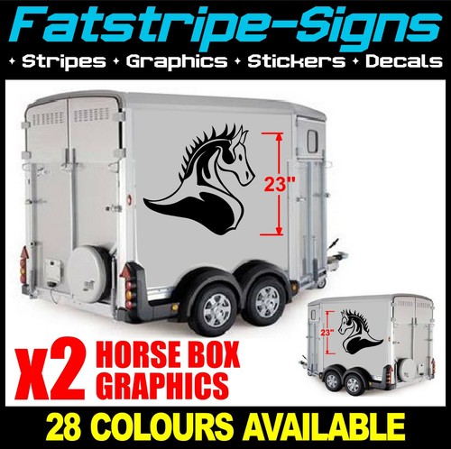 Horse box stickers - horse, graphics