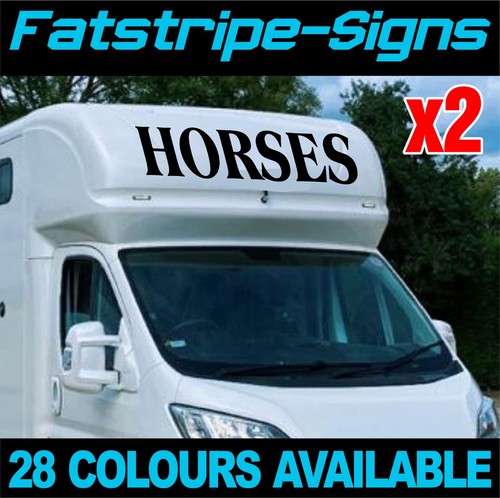 Horse box stickers graphics - stickers,
