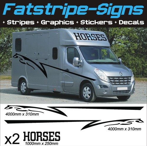 Horse box stickers graphics - box,