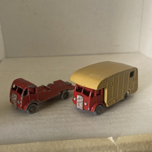 Lesney matchbox erf - 2x,