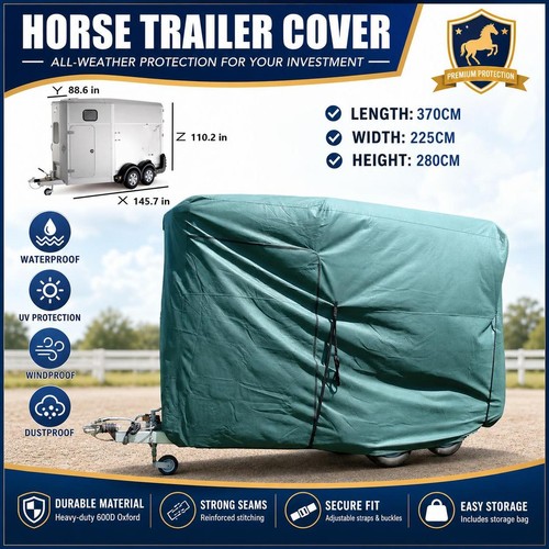 Full horse box trailer tow - trailer, &