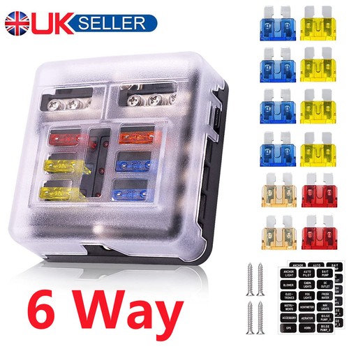 Way blade fuse box - 6,