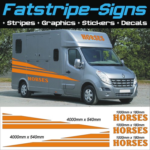 Horse box stickers graphics - horse,