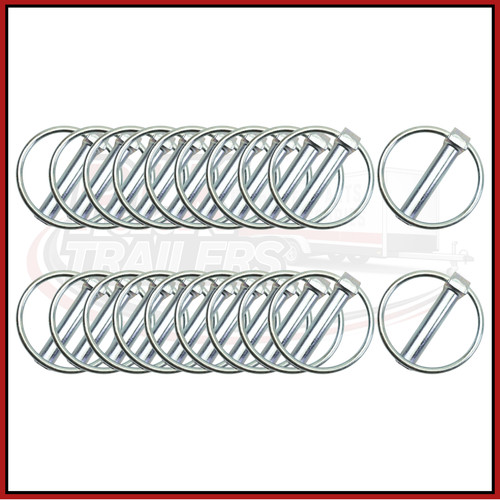 10mm dia pin - 10mm, pins