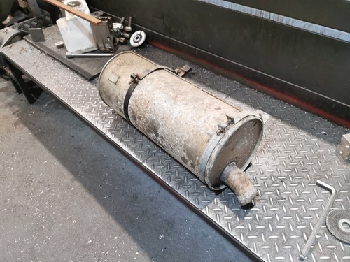 Daf horsebox silencer back box - horsebox,