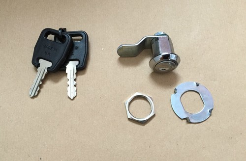Compartment lock chrome - lock,
