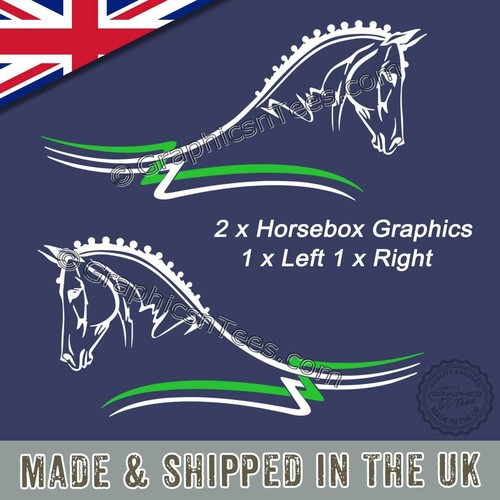 Horsebox stickers two - stickers,