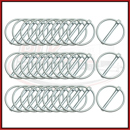 Box 6mm lynch pins - of,