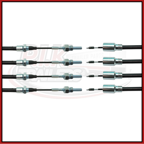 Twin axle long - axle, brake